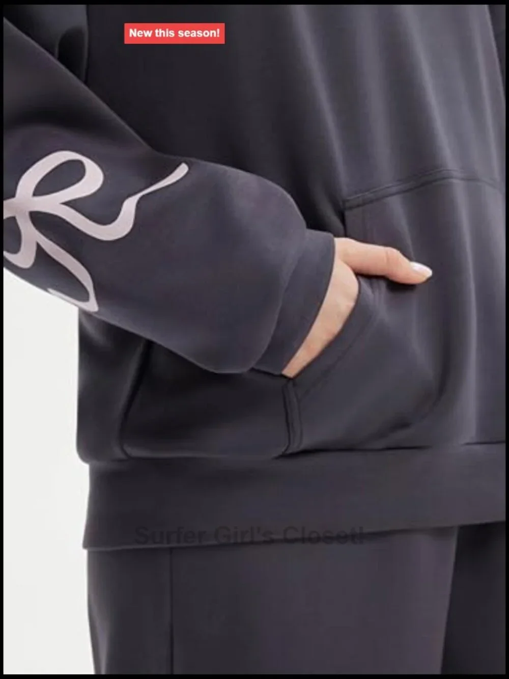 Soft Modal Oversized 2 Piece Hoodie and Jogger Set Lounge